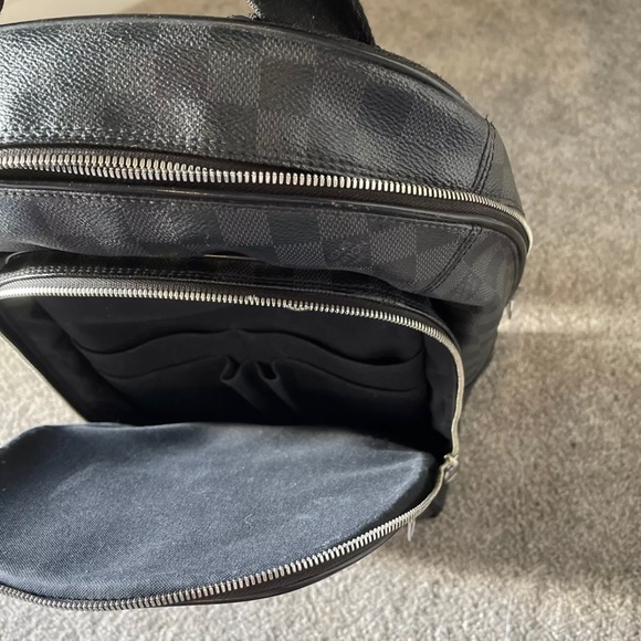 Authentic Louis Vuitton Michael Damier Graphite Backpack - Picture 7 of 8